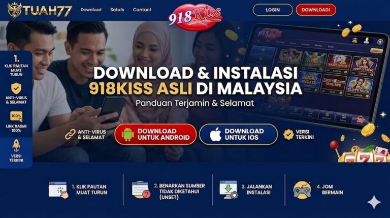 Link Download 918Kiss Asli: Cara Muat Turun & Install