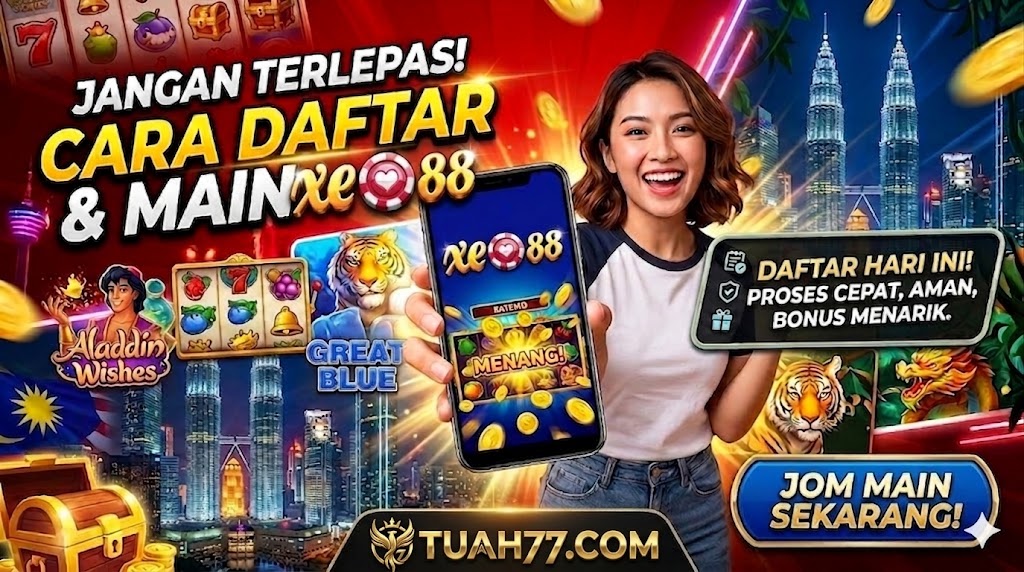 Jangan Terlepas! Cara Daftar & Main XE88 Hari Ini.